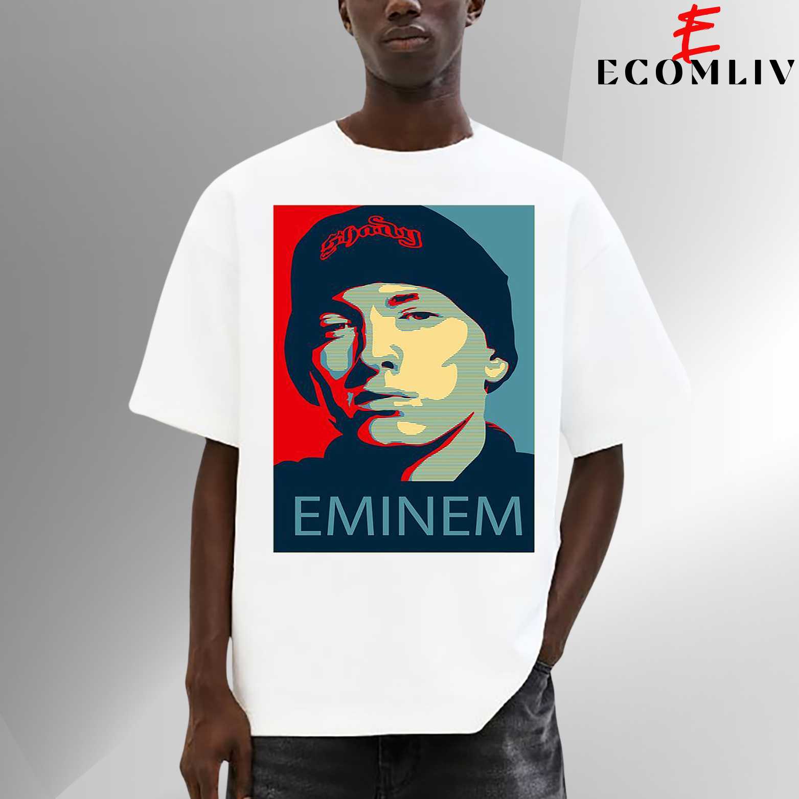 Eminem Retro T Shirt, Hip Hop Streetwear